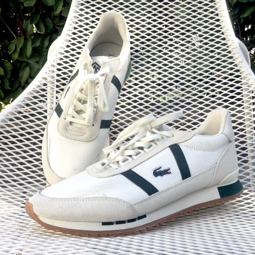 Lacoste tennis / walking - sneakers  / shoes in white leather